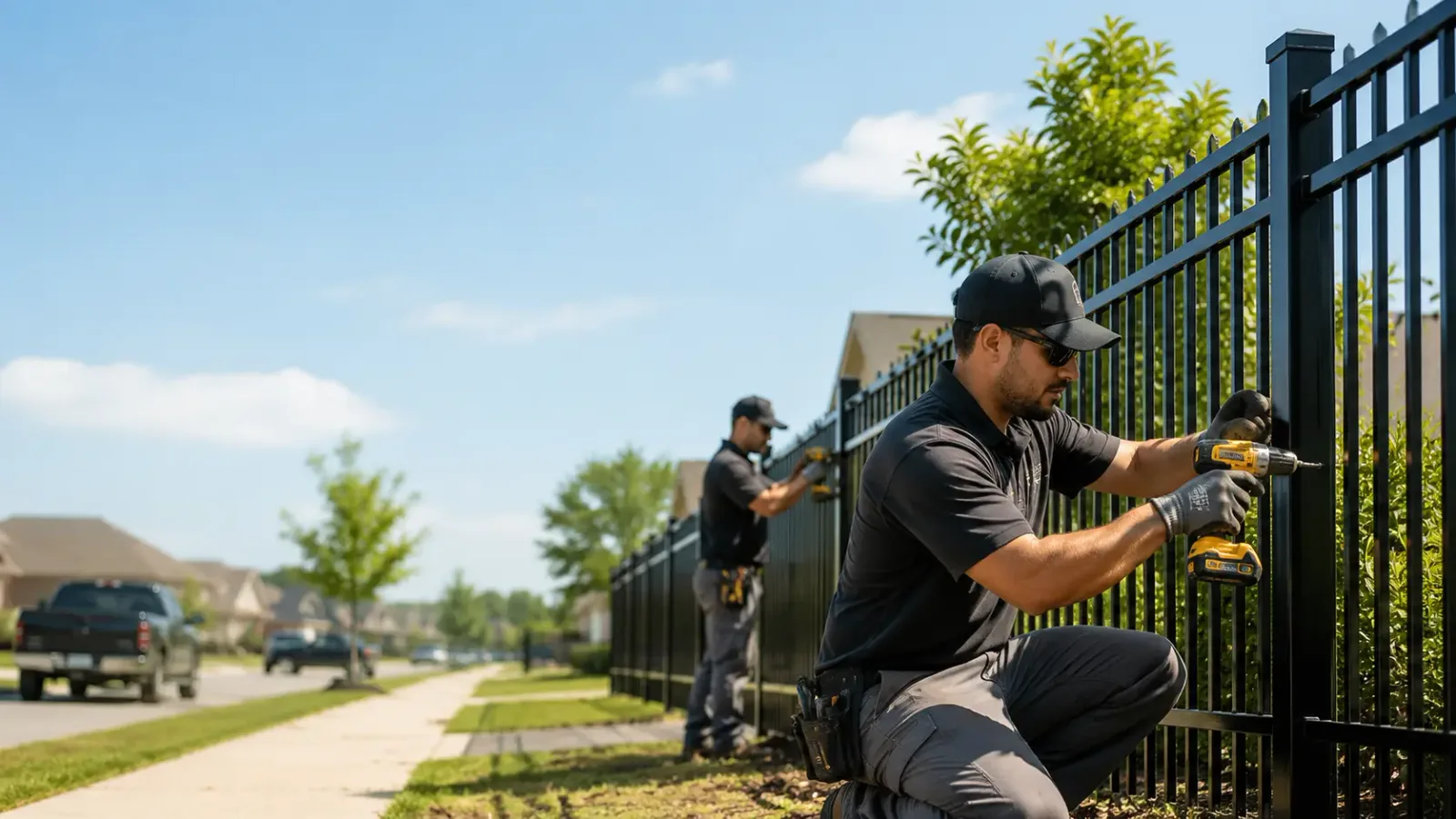 Metal Fence Installation in Milledgeville, GA